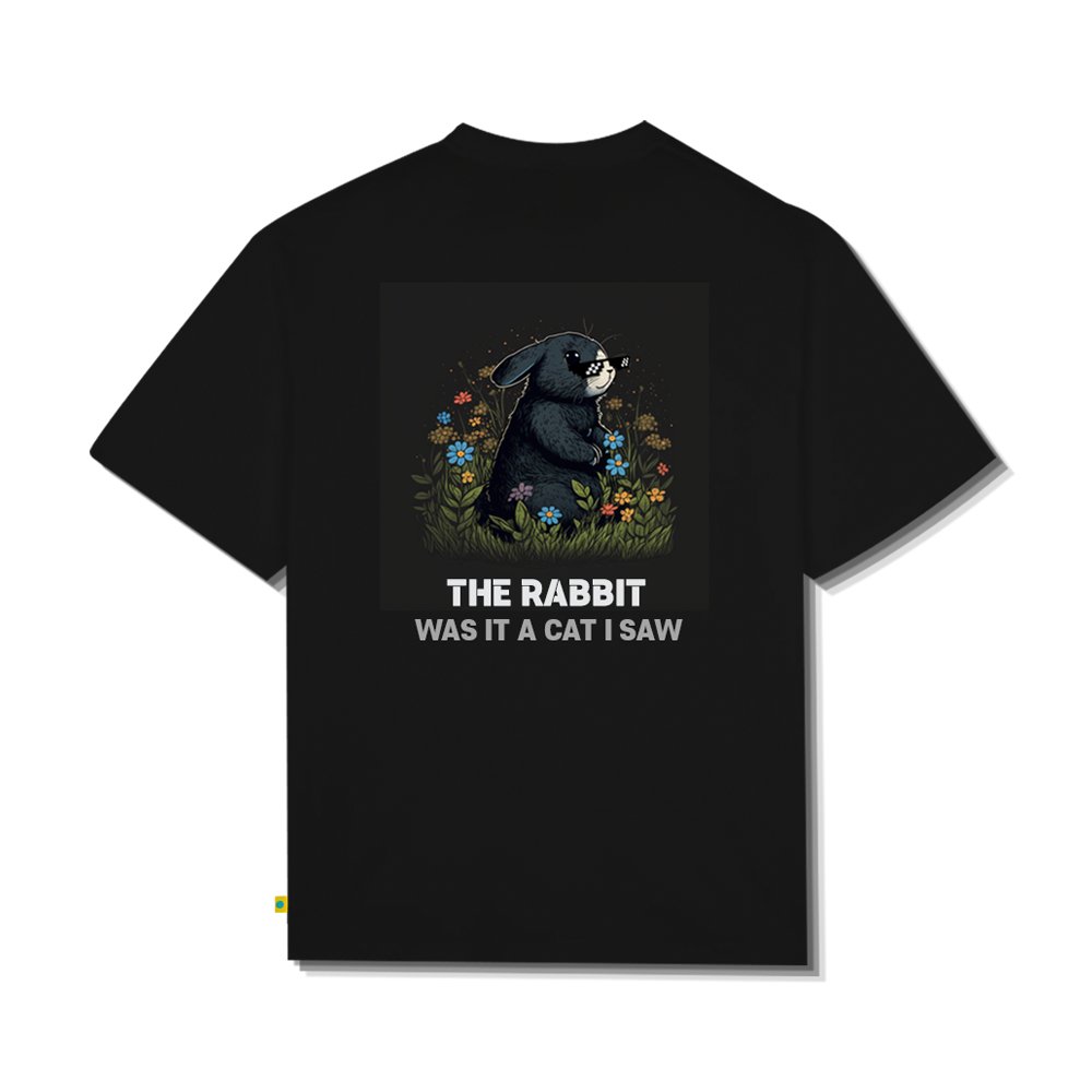 BLACK RABBIT T-SHIRT #1